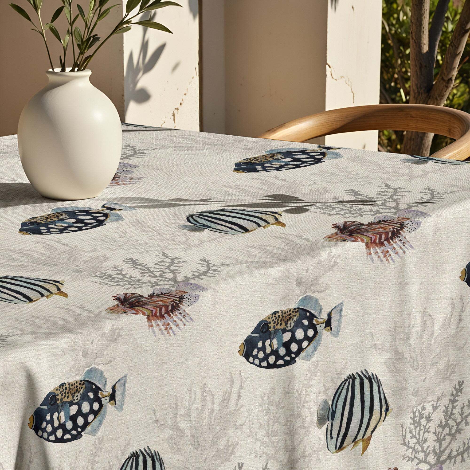 Nappe anti-taches au toucher tissu 0120-318