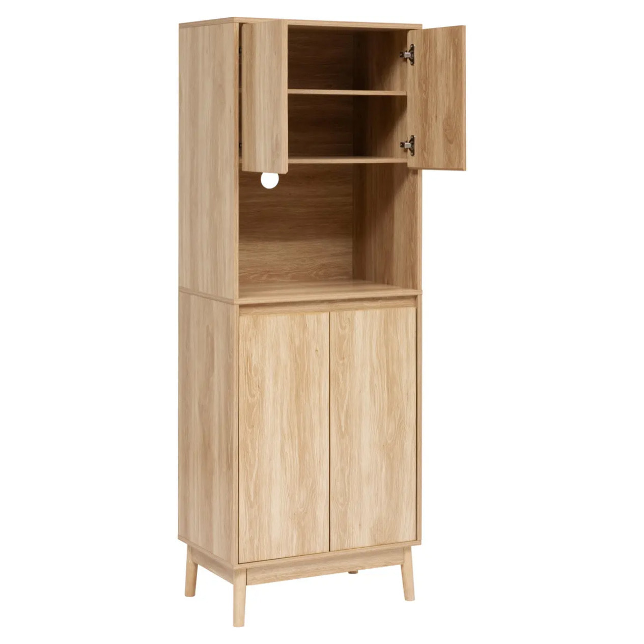 Buffet de cuisine Abana bois clair