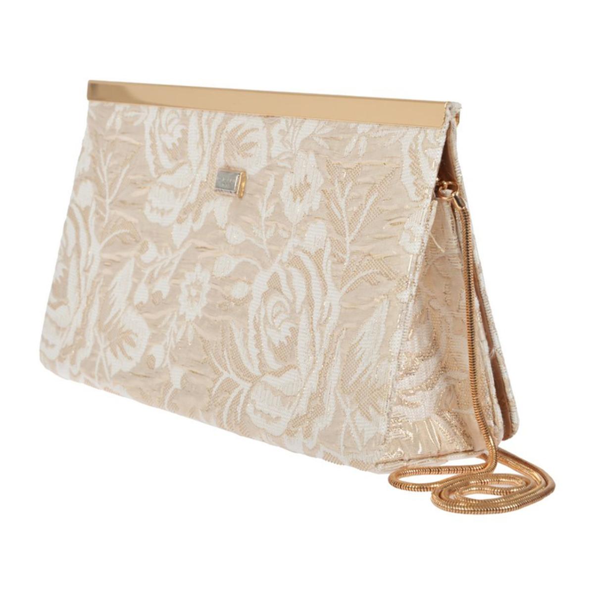 Pochette Romeo Gigli Milano Oro chiaro