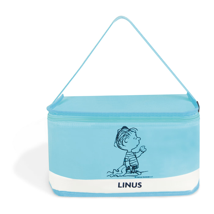 Borsa termica 7 L Excelsa – Peanuts, Poliestere Blu Linus