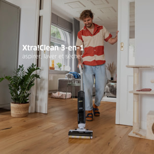 Aspirateur balai laveur sans fil Karcher FCV3 - eau et poussière - nettoyeur de sols sans fil - tous types de sols