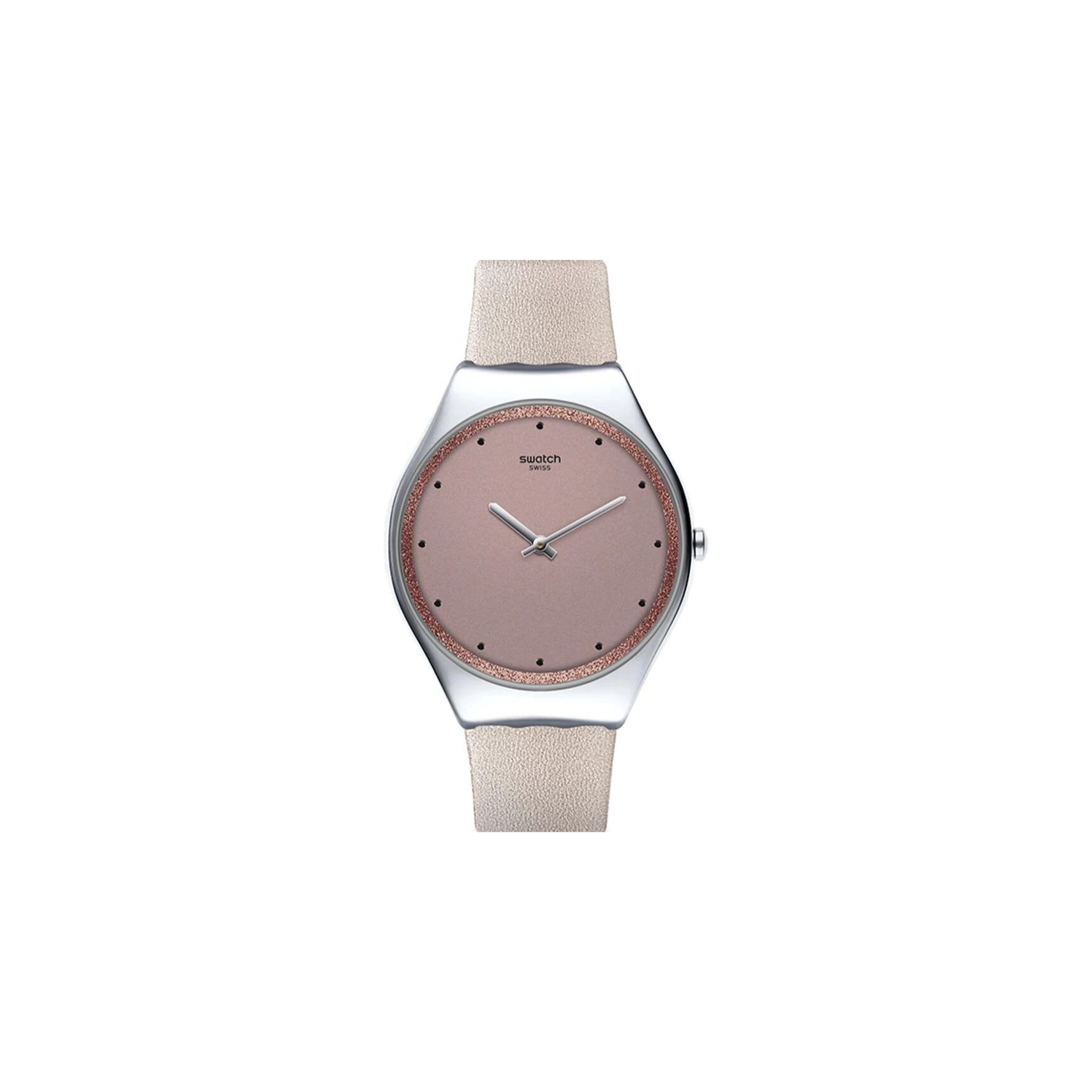 Reloj Swatch SYXS128 Mujer Analogico Cuarzo con Correa de Acero inoxidable