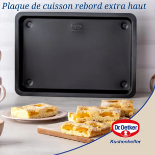 Plaque à pâtisserie à rebord extra haut 42 x 29 cm Dr Oetker Tradition