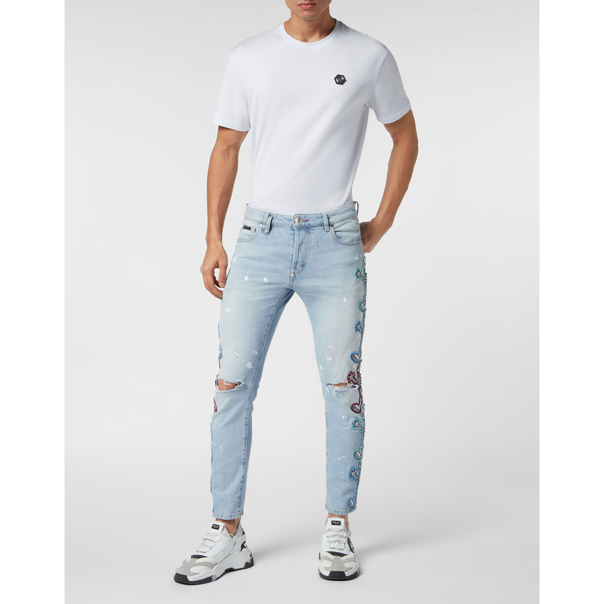 PHILIPP PLEIN Jeans Skinny Fit SKULL