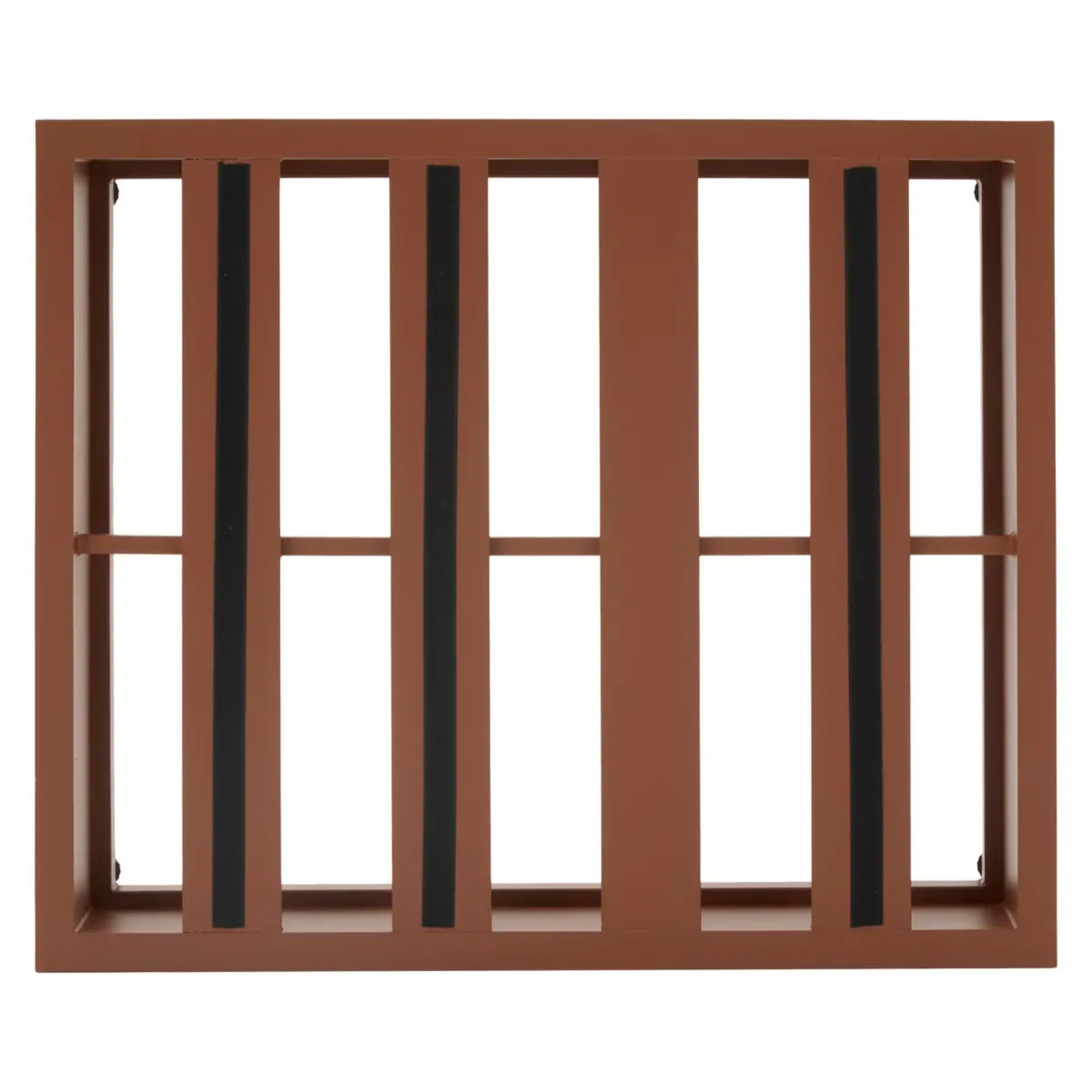 Pouf de jardin Allure acajou