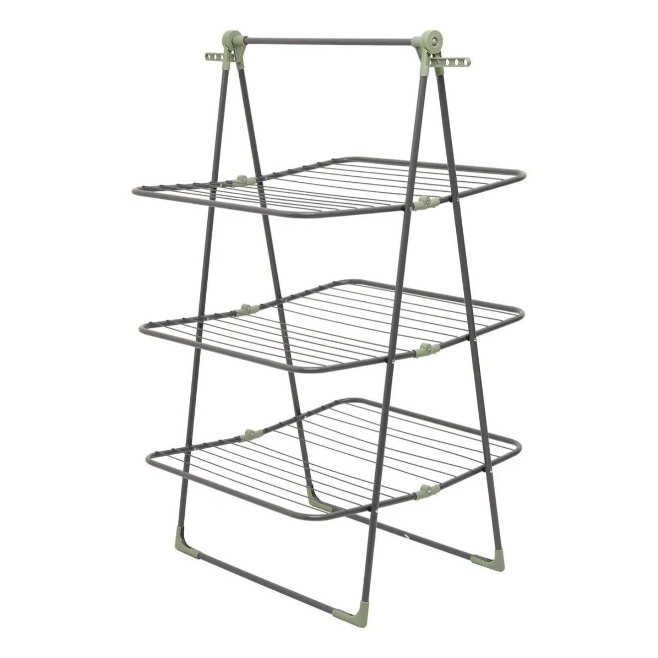 Étendoir à linge Mojave Rectangulaire Gris H128 cm