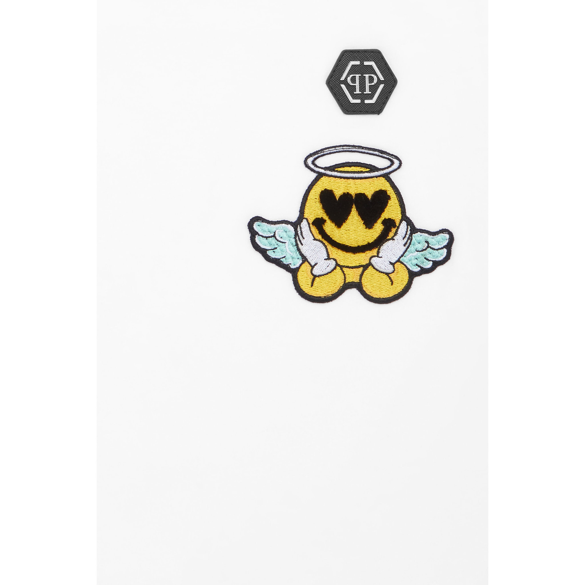 PHILIPP PLEIN T-Shirt Round Neck Ss SMILE