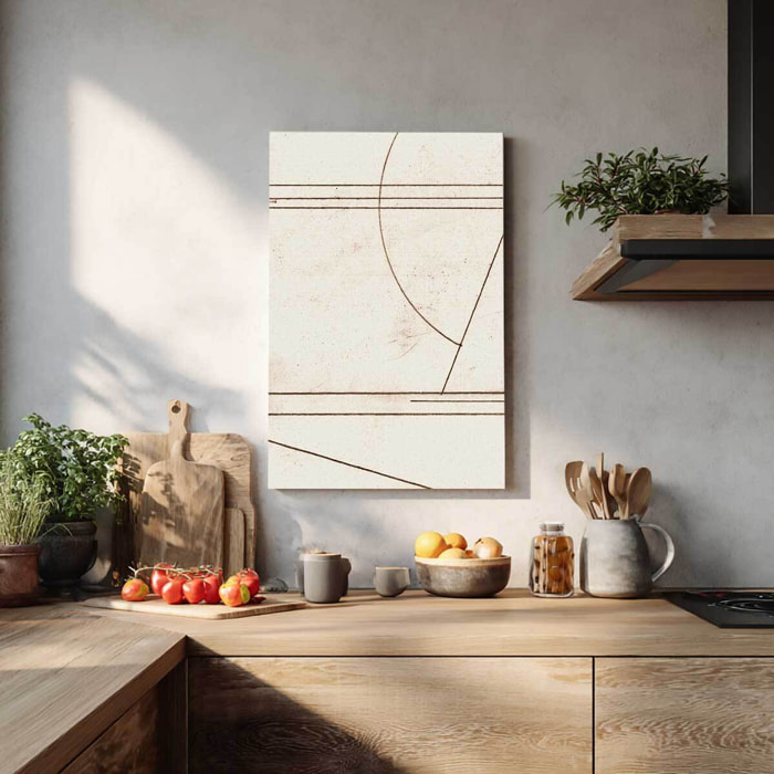 Tableau abstrait minimaliste  Mood Tableau alu Dibond