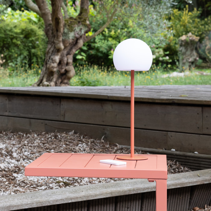 Lampe LED à poser terracotta ISIS