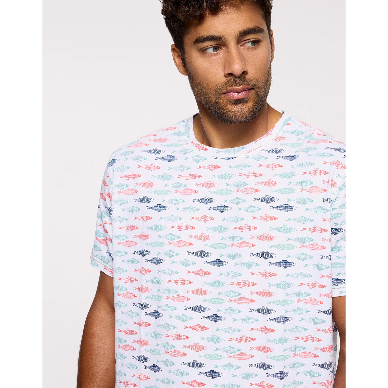 Camiseta Manga Corta Blanco - Ruspelini