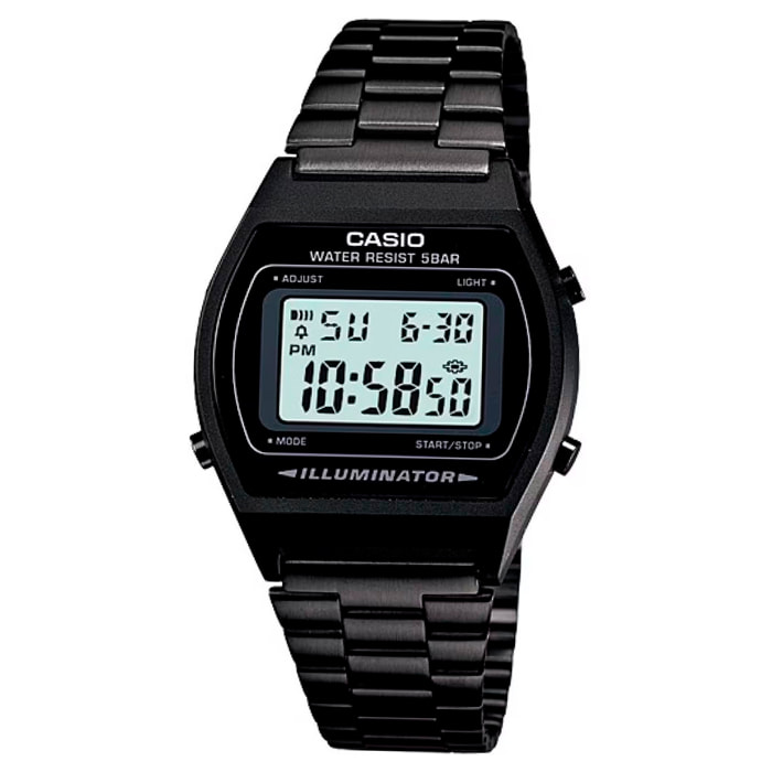 Reloj Casio B640WB-1ADF Unisex Digital Cuarzo con Correa de Acero inoxidable