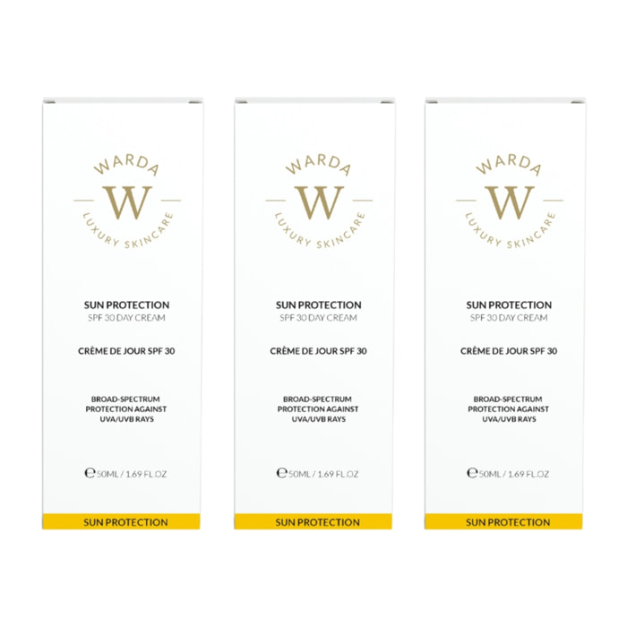 Trío de cremas SPF30