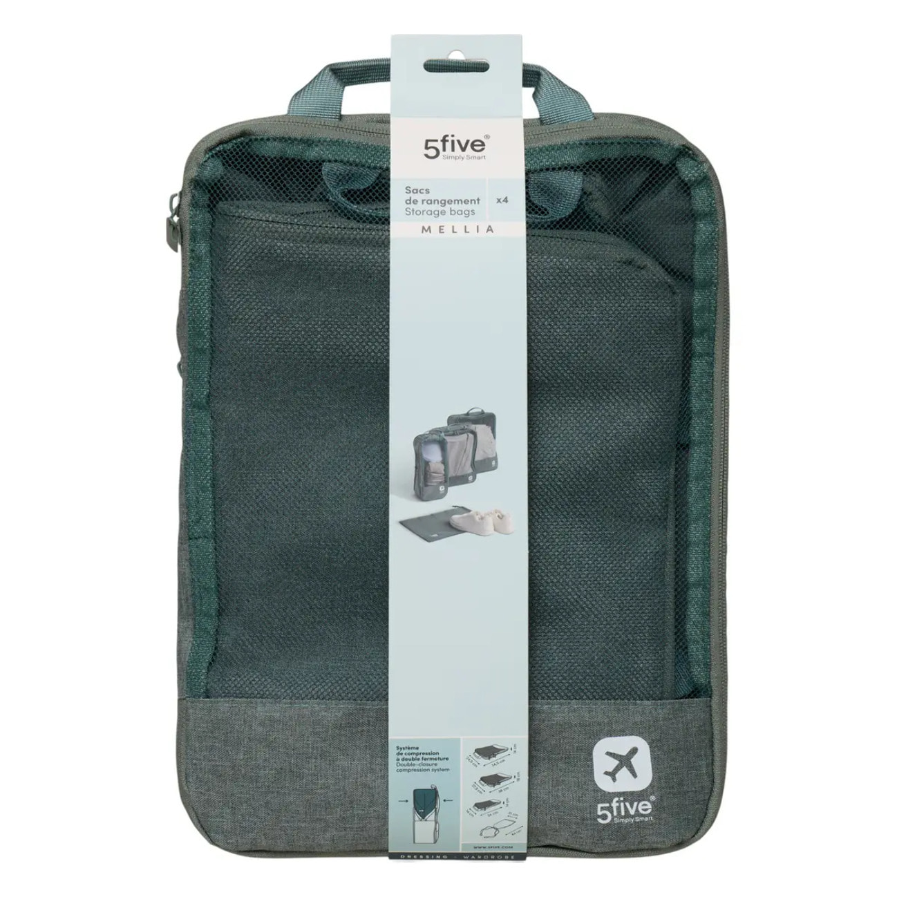 Set de 4 sacs compresseurs