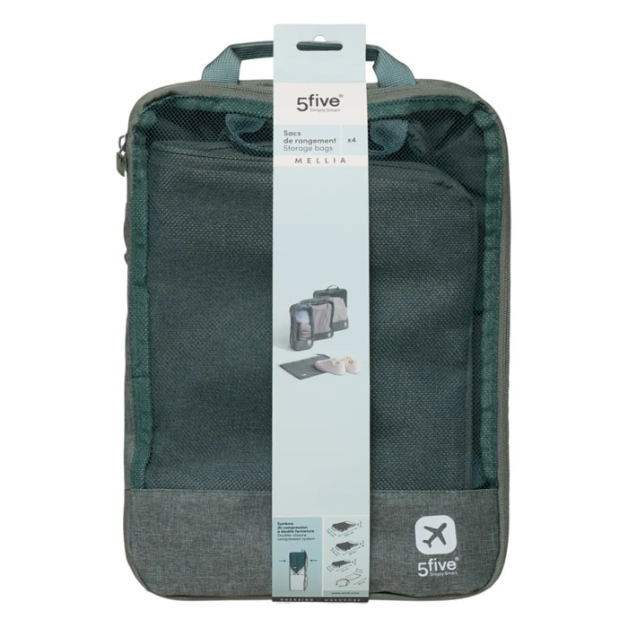 Set de 4 sacs compresseurs