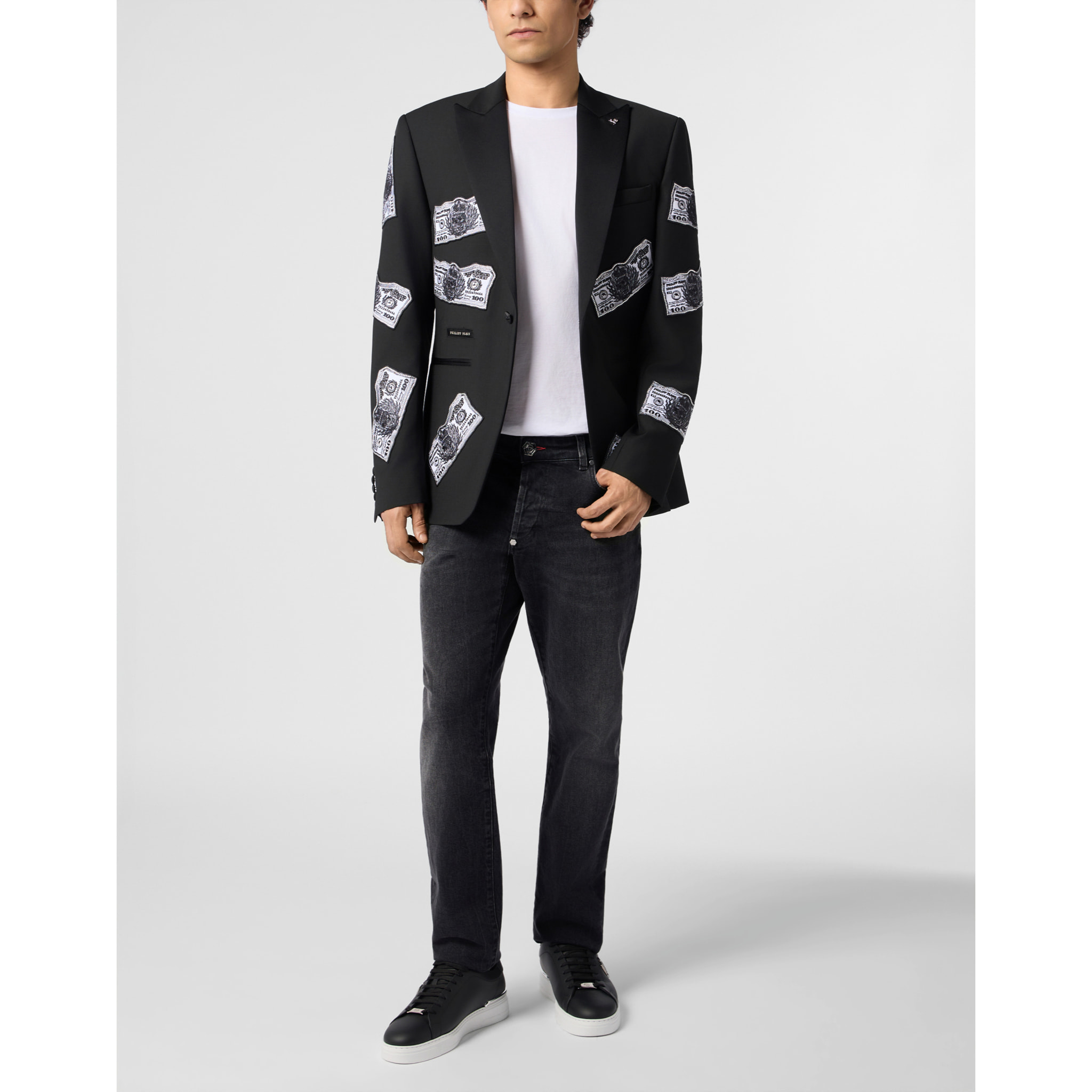 PHILIPP PLEIN Blazer Plein Dollars Strass