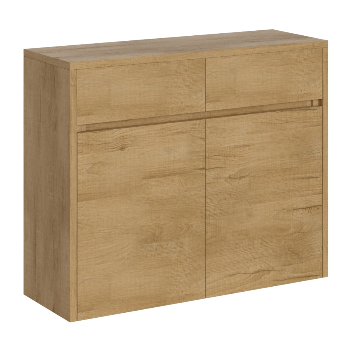 Bancs inférieur et supérieur extensible 26x72/300 cm Evolve Chêne Nature rallonges internes