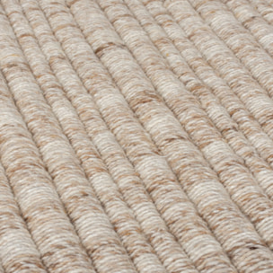 Tapis en laine de couloir FRANGES