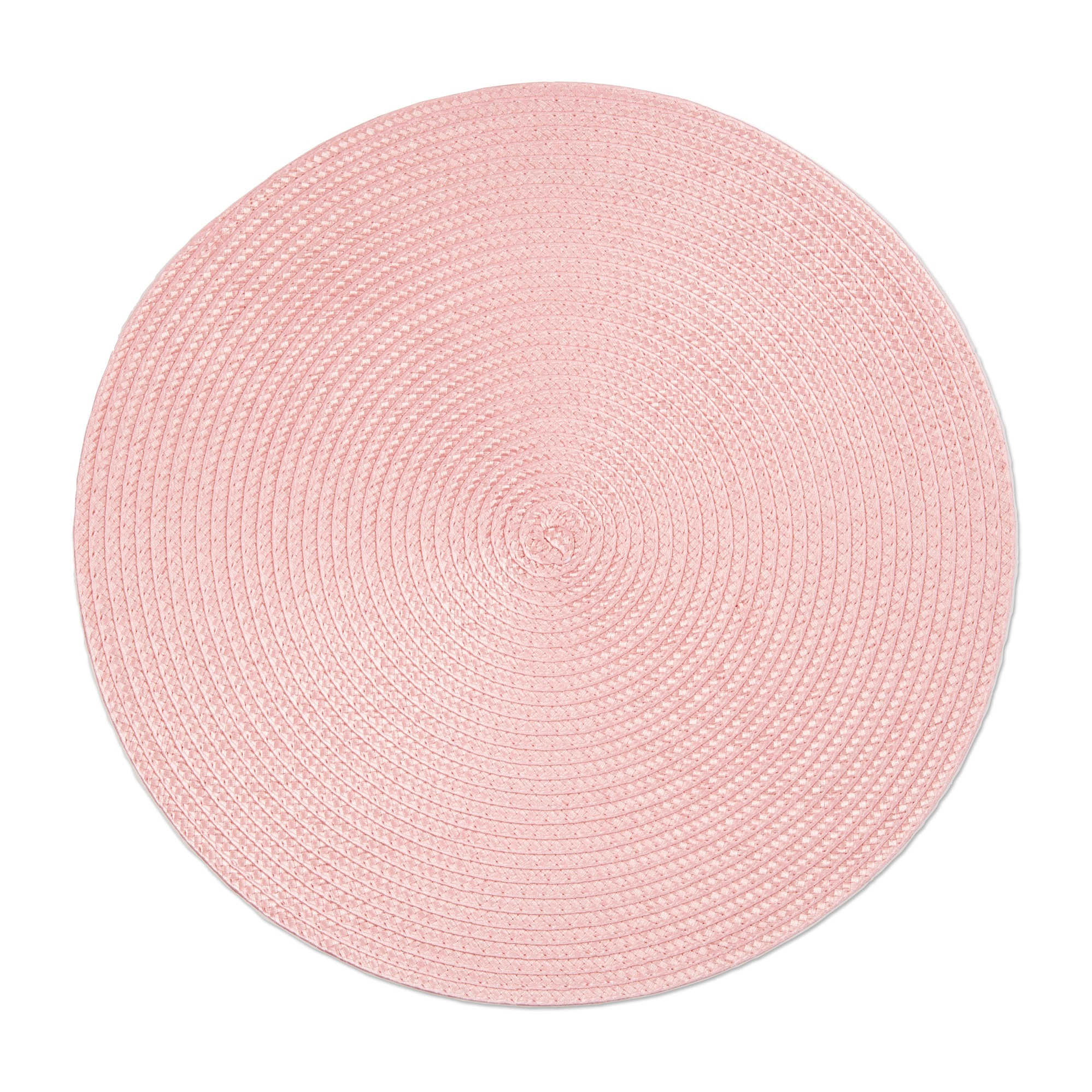 Set de 6 sets de table ronds Excelsa – Round, Polypropylène Rose