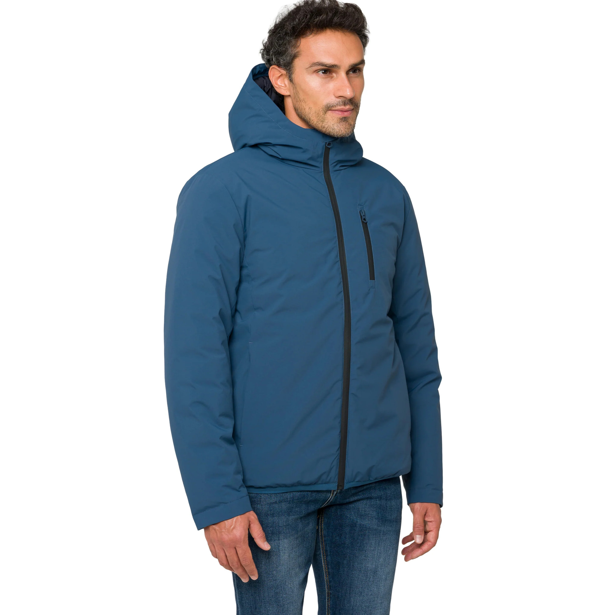 Chaqueta HAVELOK acolchada impermeable azul