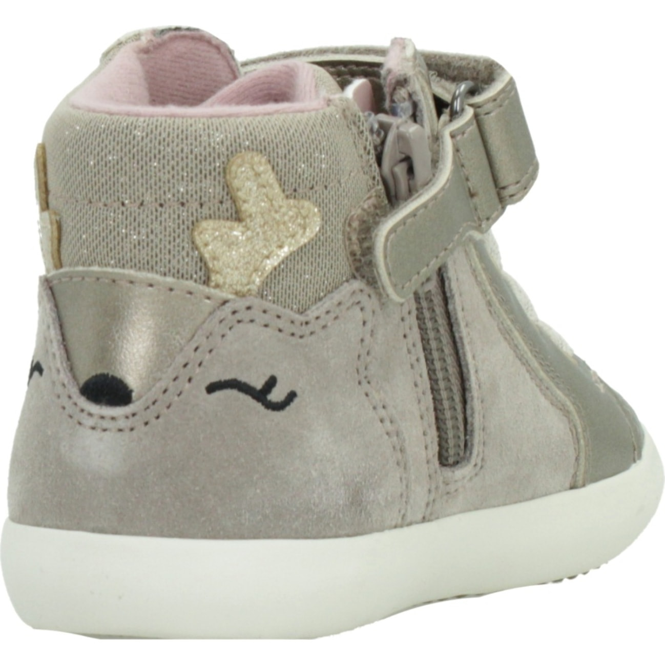 Zapatillas Niña de la marca GEOX  modelo B661MA 022NF GRIS