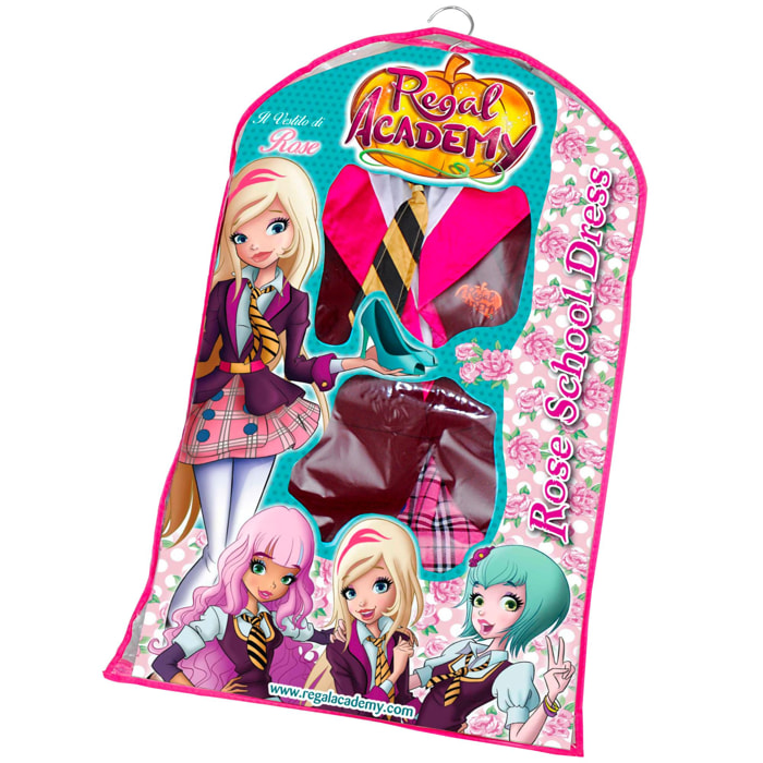 Rose Cinderella Uniform Regal Academy Costume Bambina