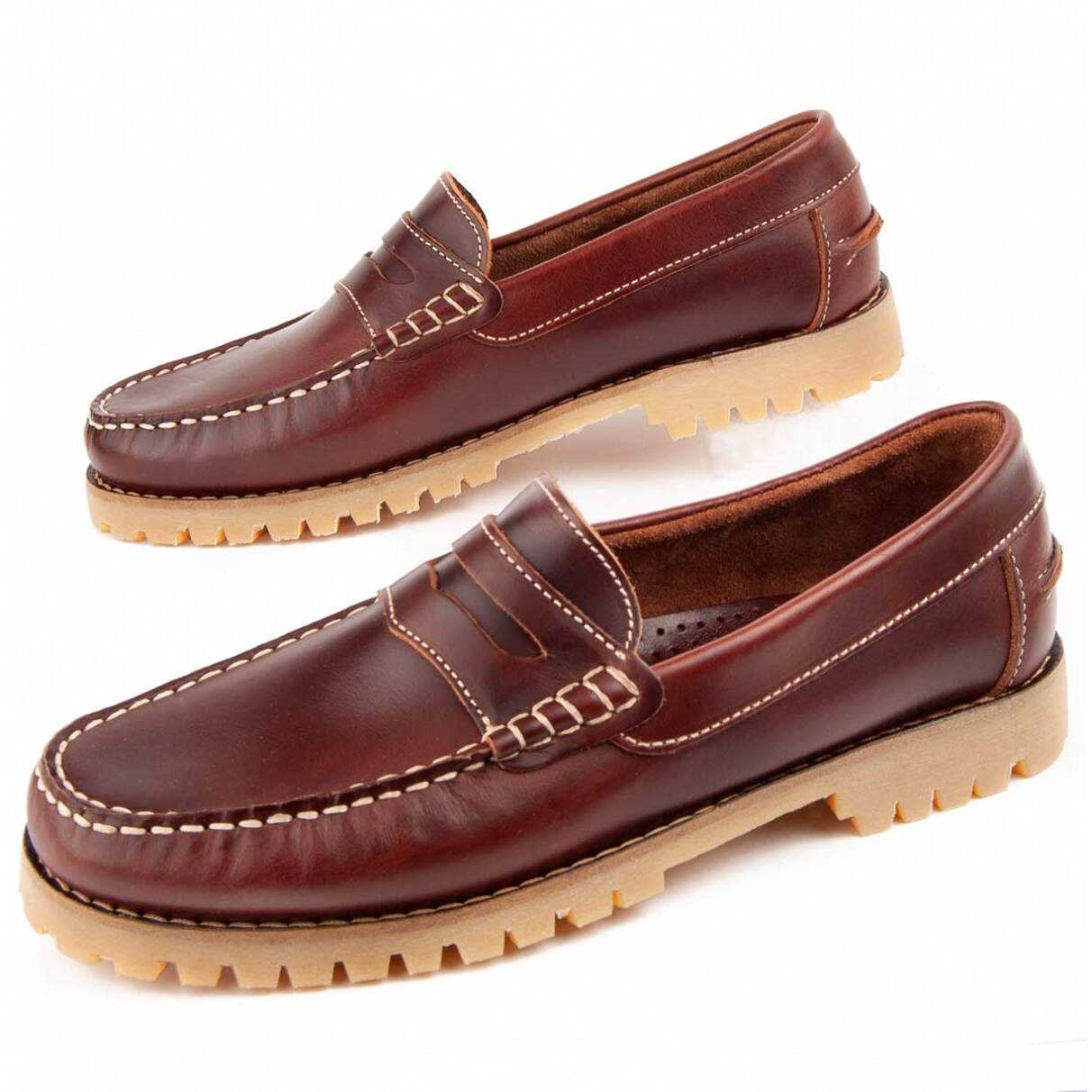 Náutico De Piel - Marrón