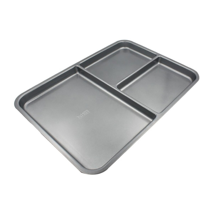 Plat à four Antiadhésif 3 compartiments, COMPARTIFOUR