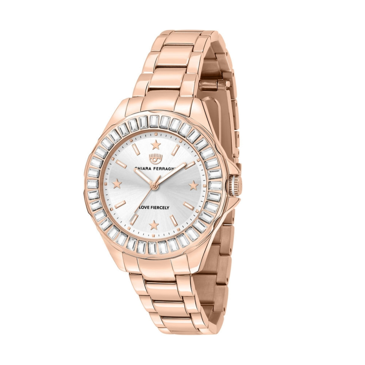 Reloj Chiara Ferragni R1953101503 Mujer Analogico Cuarzo con Correa de Acero inoxidable