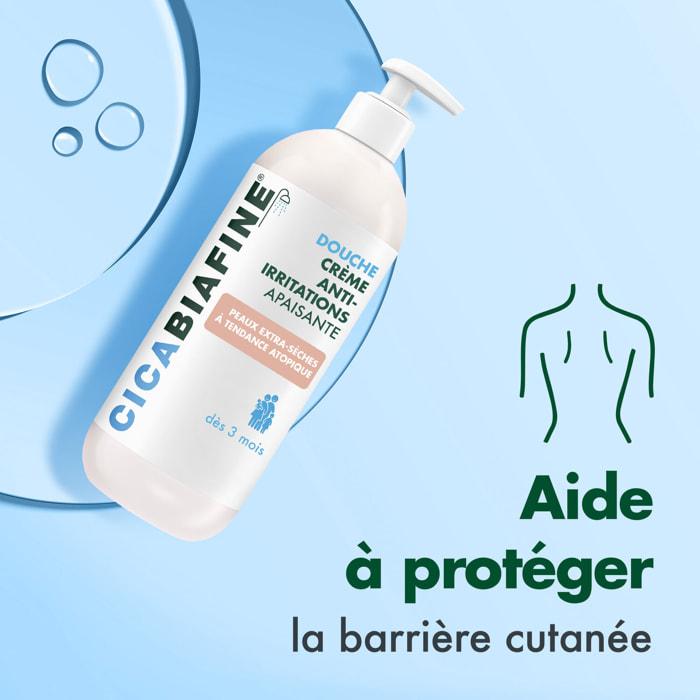 Douche crème - CICABIAFINE® Crème Douche anti-Irritations hydratante 1l