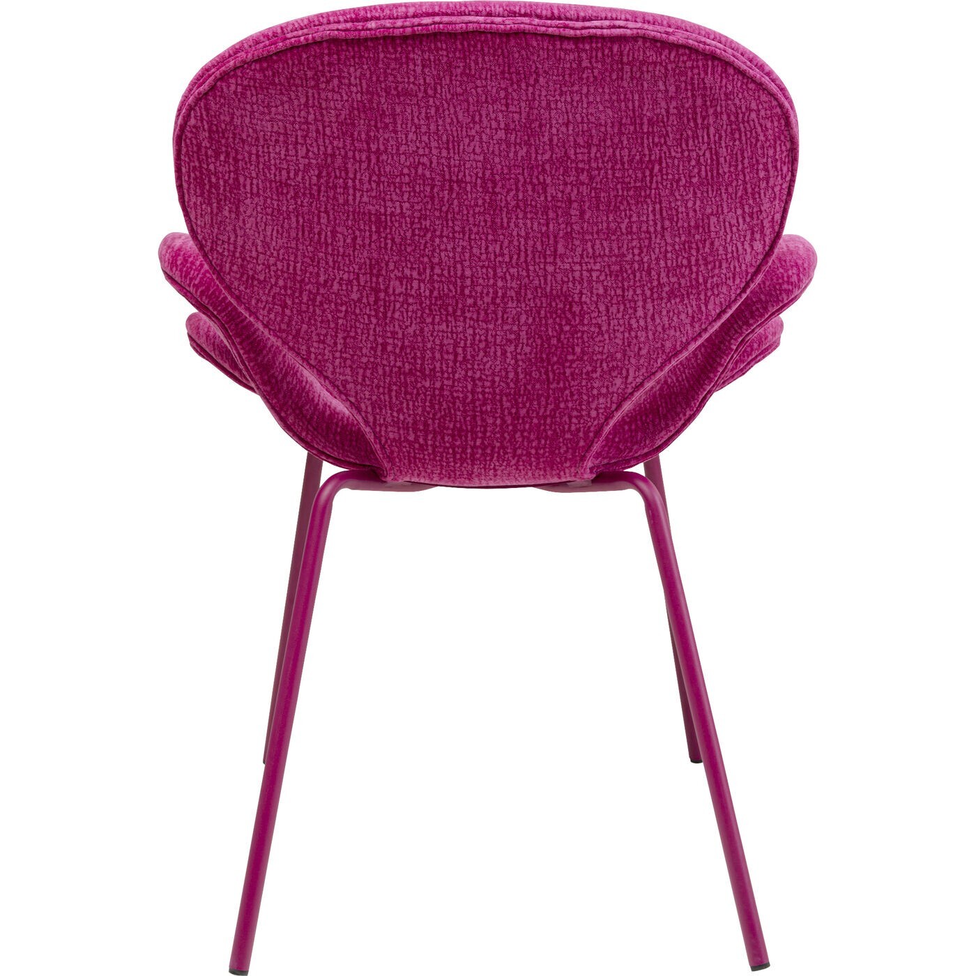 Chaise avec accoudoirs Soft Blossom rose Kare Design