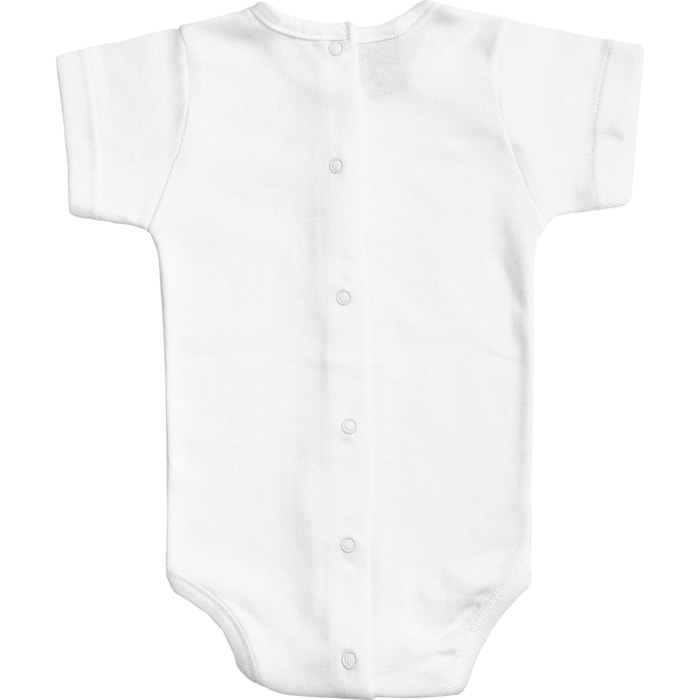 Body bebé manga corta con tapeta