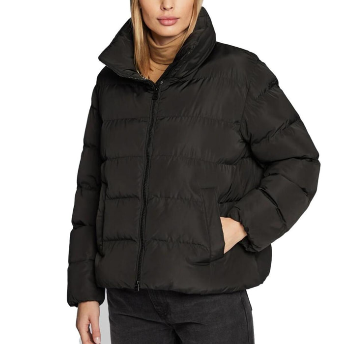 Abrigos Mujer de la marca GEOX  modelo W ANYLLA SHORT PARKA NEGRO