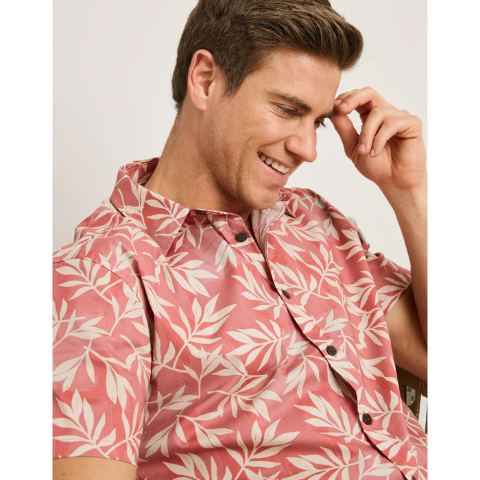 Camisa Manga Corta Coral - Avis