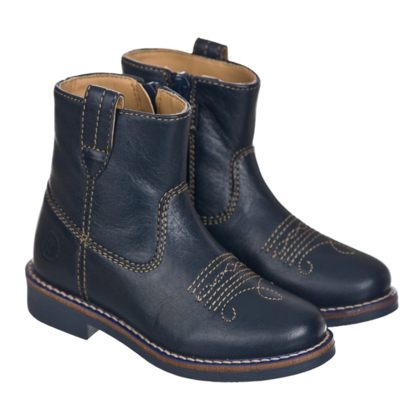 Bota campera en piel