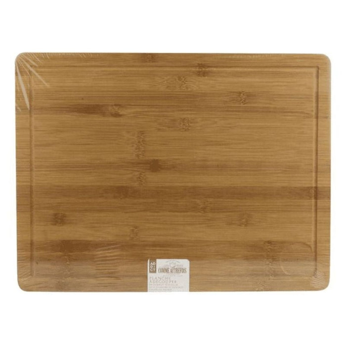 Planche à découper COOK CONCEPT a decouper avec rebord bambou 33.5x