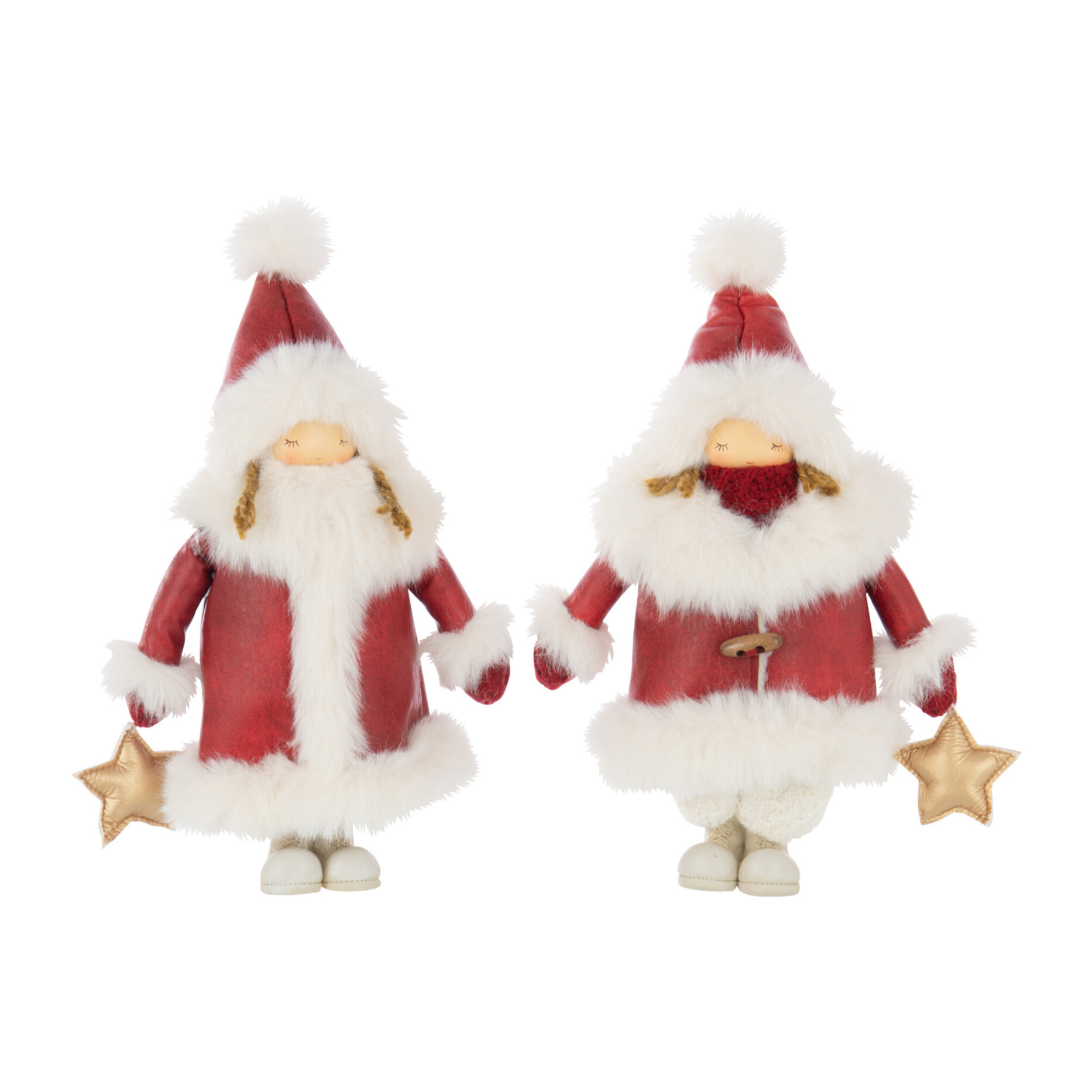 J-Line figurine Fille + Étoile - polyrésine - mix - small - 2 pièces