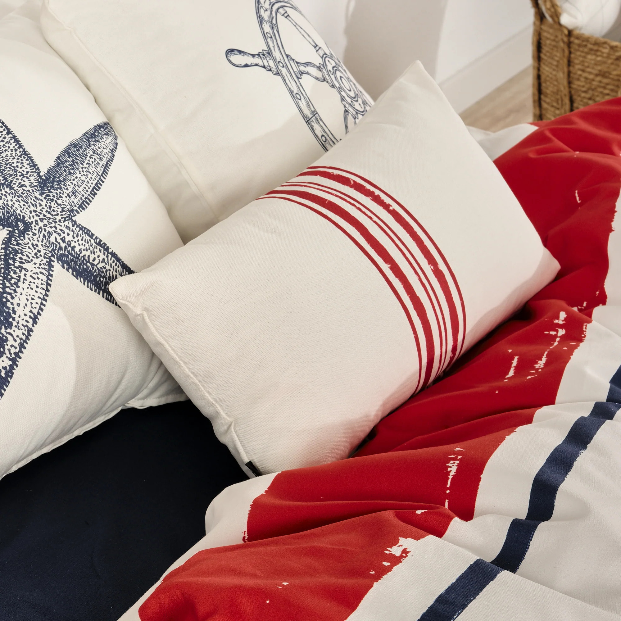 Housse de coussin 100 % coton 30x50 cm Moraira C