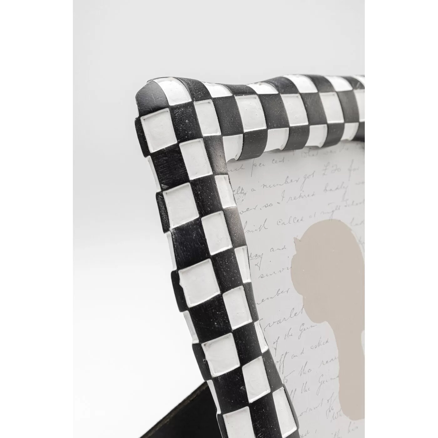 Cadre photo Checker 18x24cm noir Kare Design