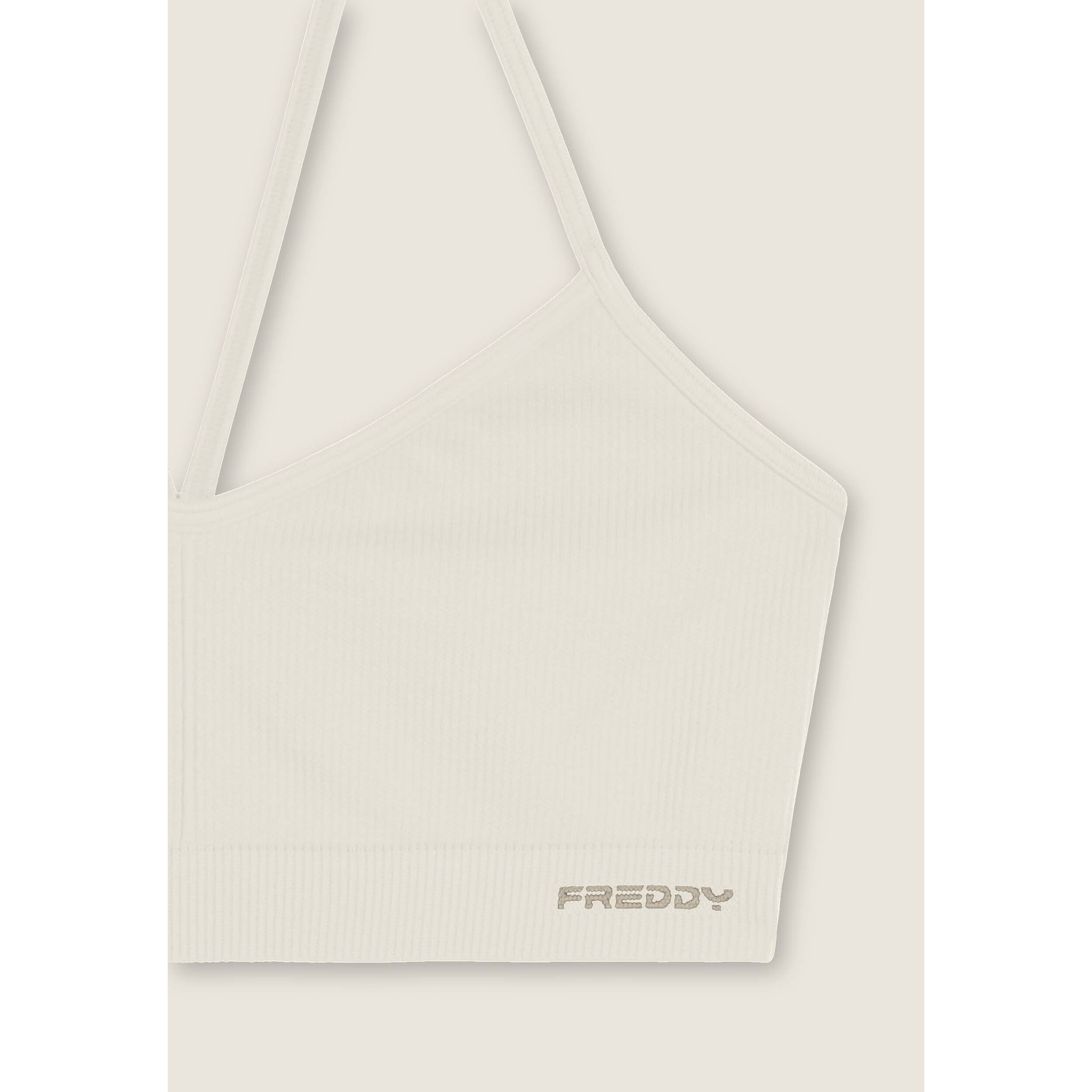 Top sportivo seamless con spalline incrociate