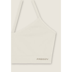 Top sportivo seamless con spalline incrociate