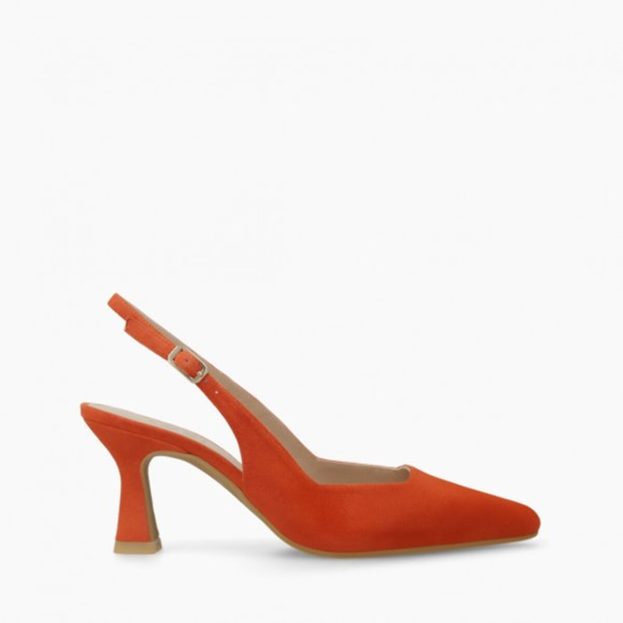 ZAPATOS DE SALÓN NARANJAS GELINES-X