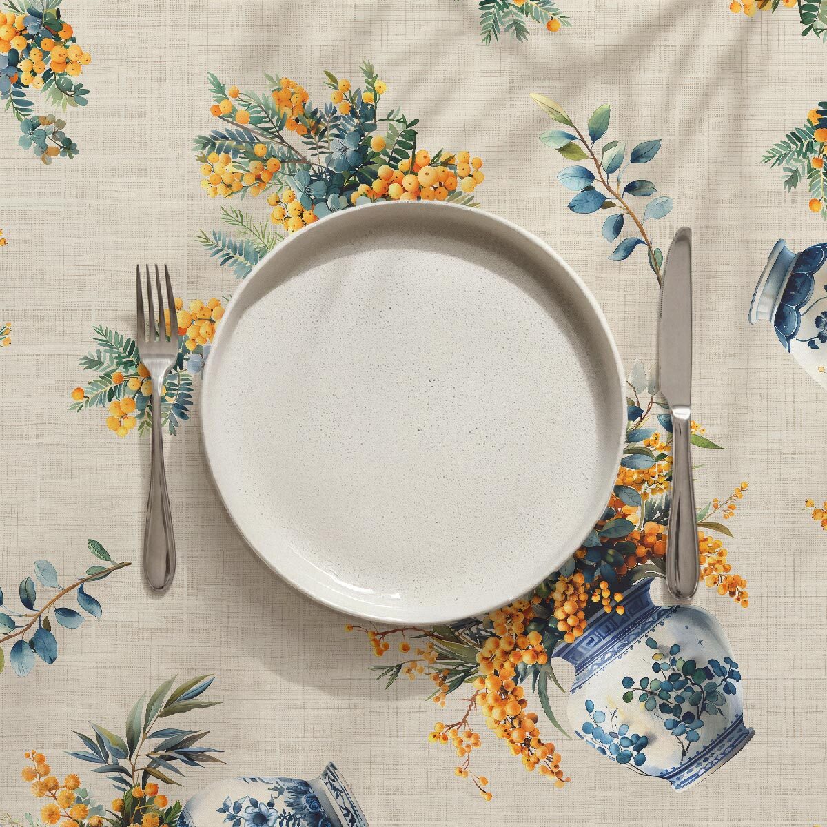 Nappe anti-taches Tambo - 100% coton -