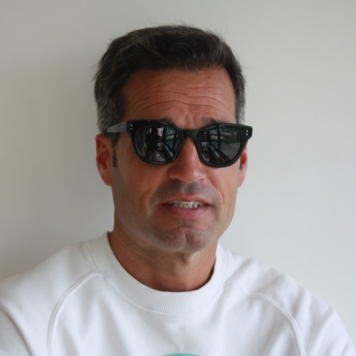 Gafas de sol OCEAN SANTA CRUZ - Negro brillante / Ahumada