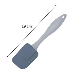 Ensemble de 2 Mini spatules de cuisine et de pâtisserie 19 x 4 cm Fackelmann Elemental