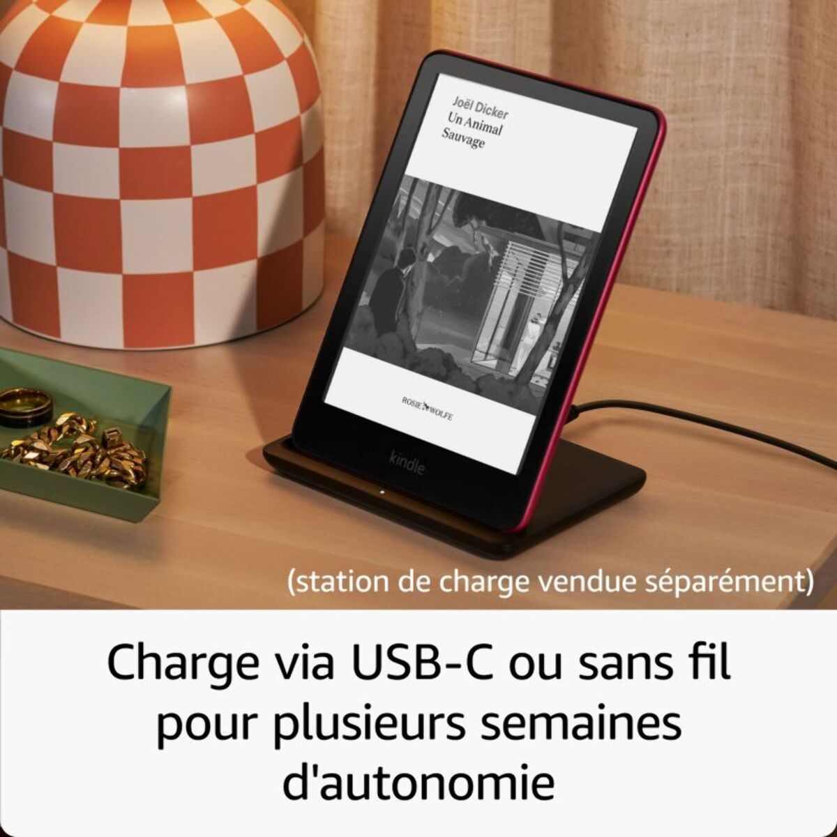 Liseuse eBook AMAZON Kindle Paperwhite SE 32Go Rose Métallisé