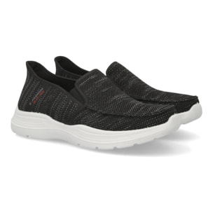 Zapatiilas deportivas comodas para hombre, con cierre elastico, diseño moderno y ligero