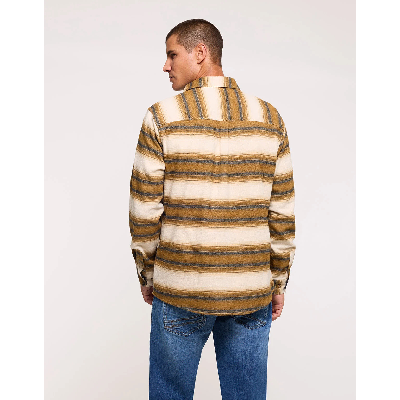 Sobrecamisa a Cuadros Marrón - Ramba
