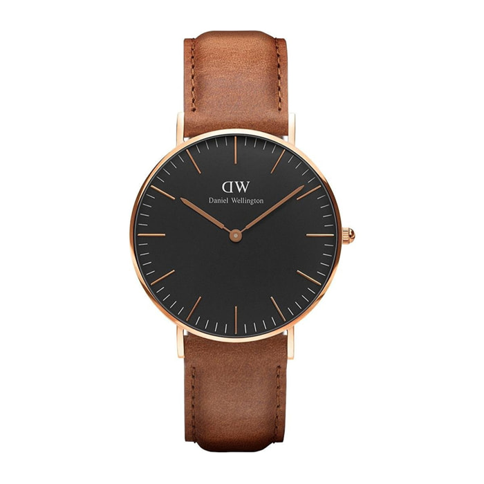 Reloj Daniel Wellington DW00100138 Unisex Analogico Cuarzo con Correa de Piel