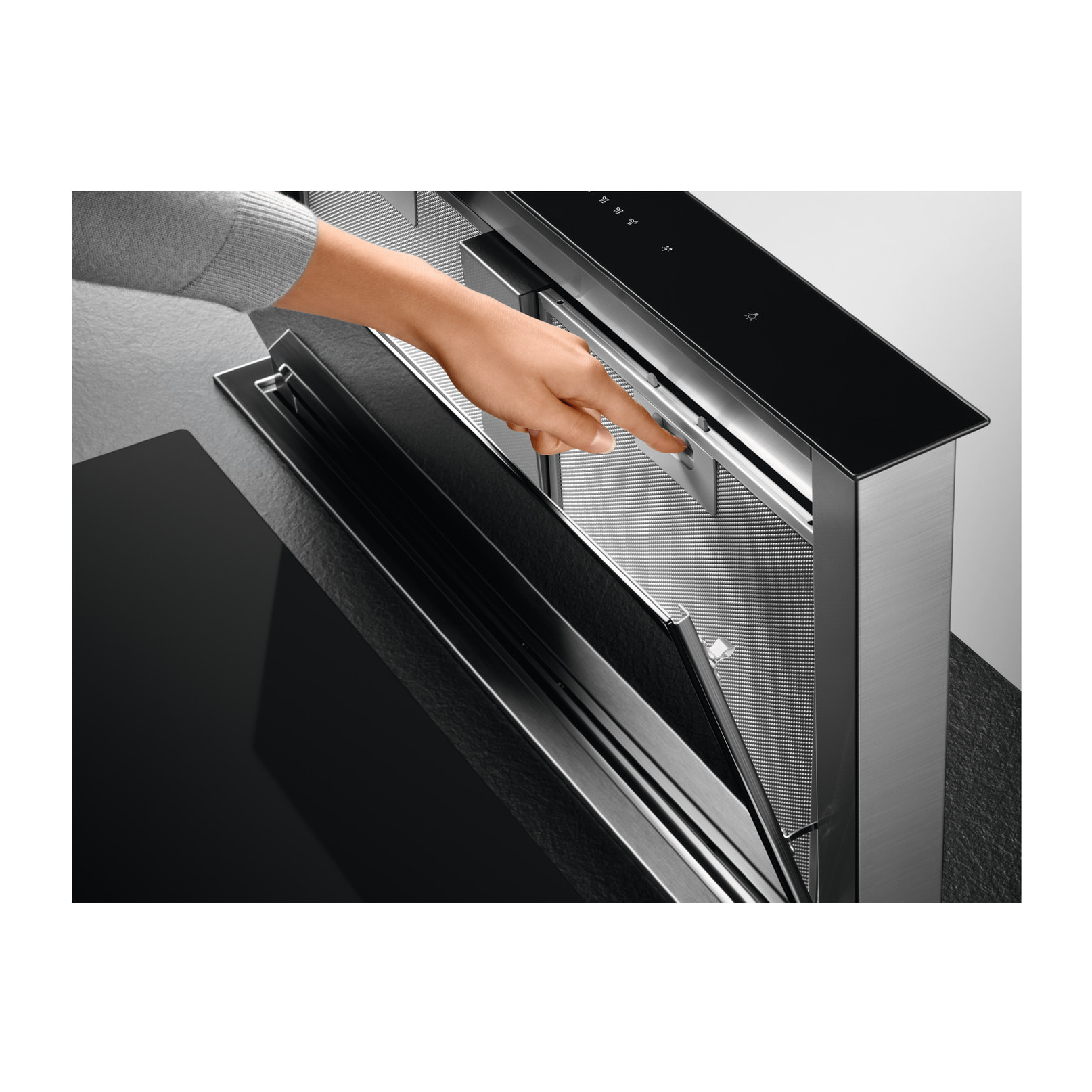 AEG Campana extractora de encimera Serie 7000 Breeze de 90 cm DDE5960B | Reacondicionado