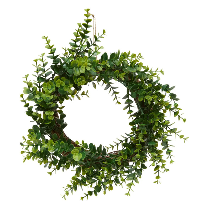 Couronne de plantes artificielles Walker H41cm